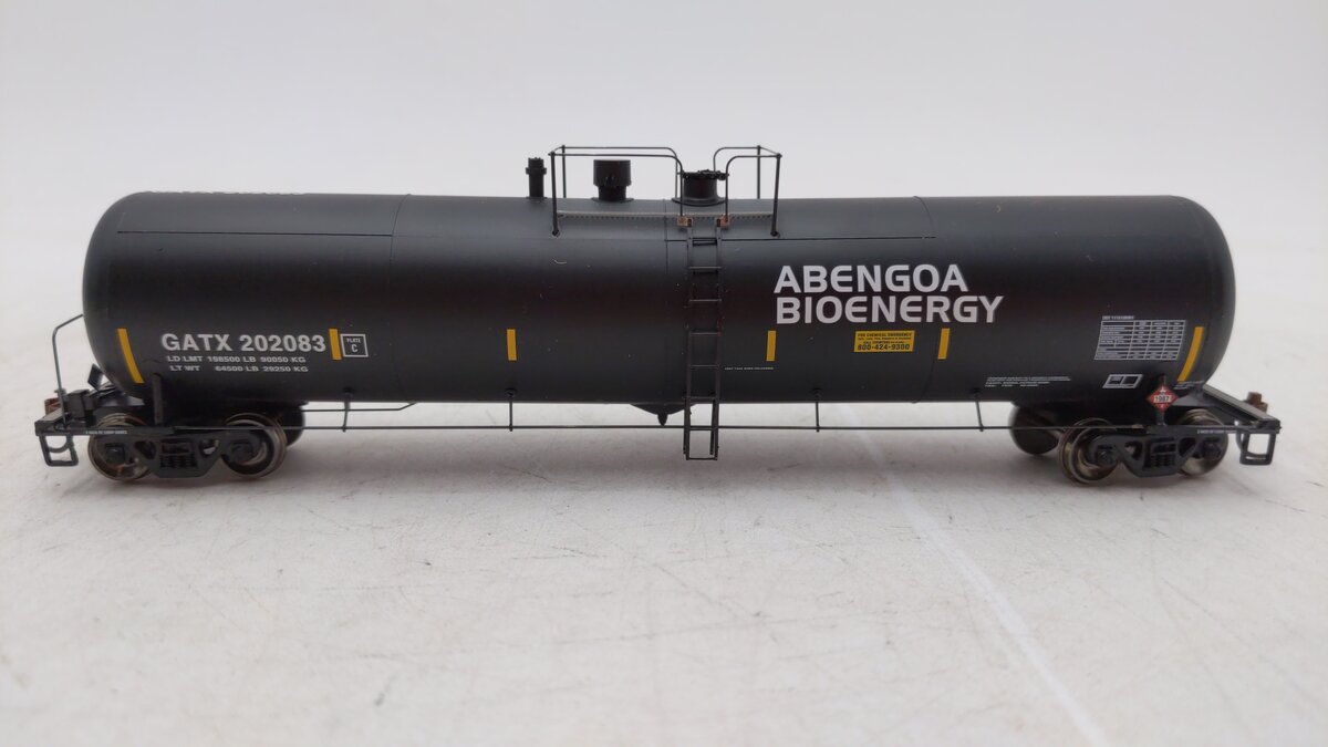 Athearn 98444 HO Abengoa 30,000-Gallon Ethanol Tank #202083