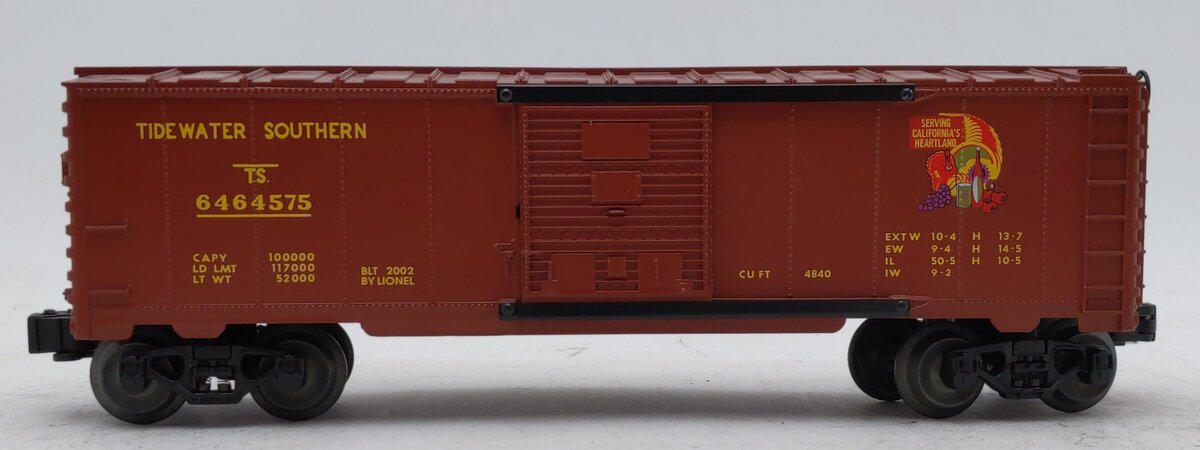 Lionel 6-39225 O Gauge Tidewater Southern Box Car #6464575 LN/Box