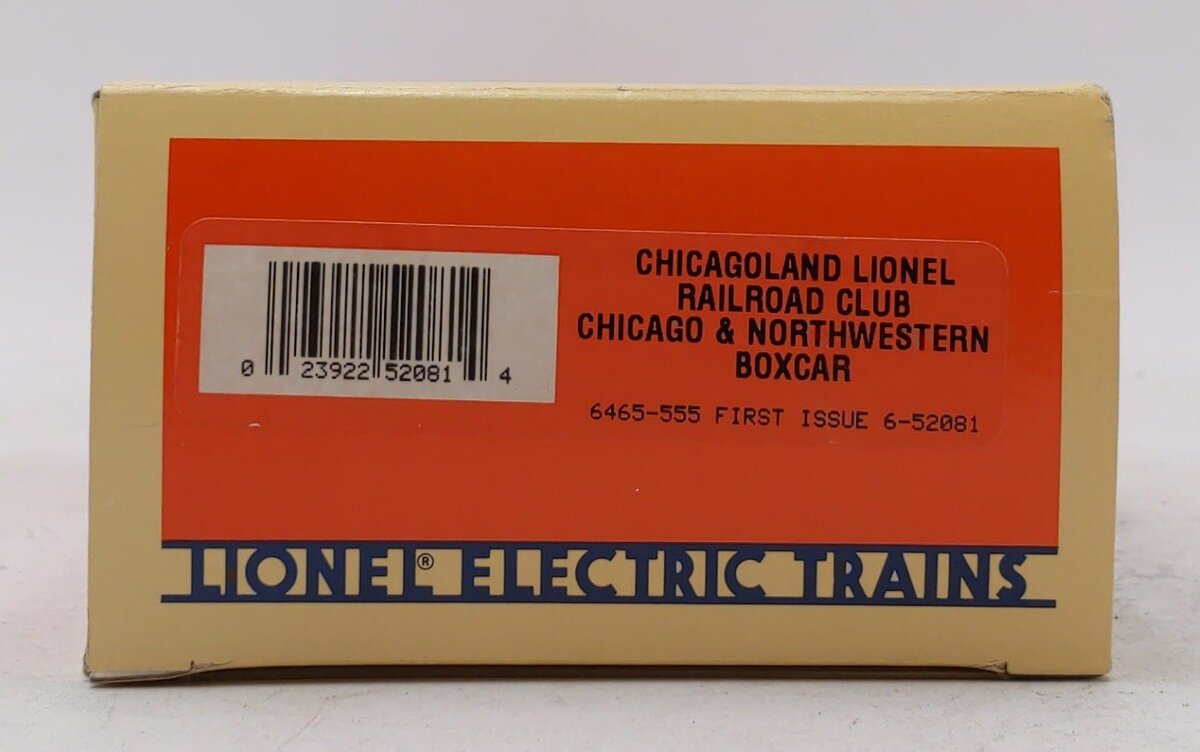 Lionel 6-52081 O Gauge Chicago & North Western C&NW Boxcar #6464-555 LN/Box