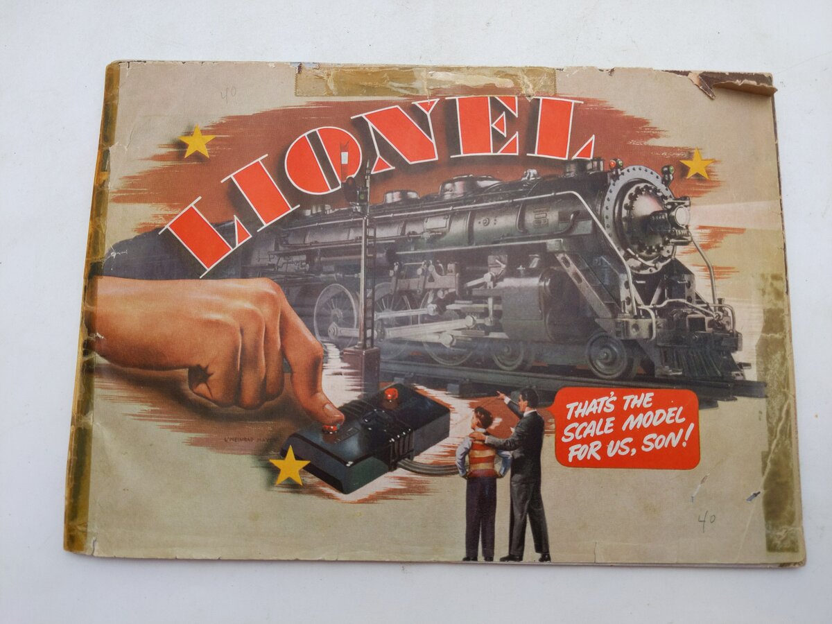 Lionel 1940-1949 Model Trains & Accessories Catalogs [14]