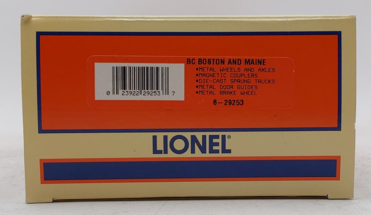 Lionel 6-29253 O Gauge Boston & Maine Boxcar #76032