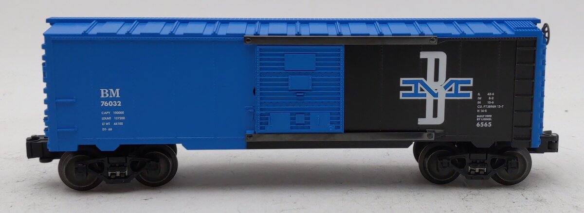 Lionel 6-29253 O Gauge Boston & Maine Boxcar #76032