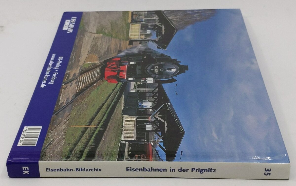 Eisenbahnen in der Prignitz Hardcover Book By Uwe Knoblauch, Utz von Wagner LN