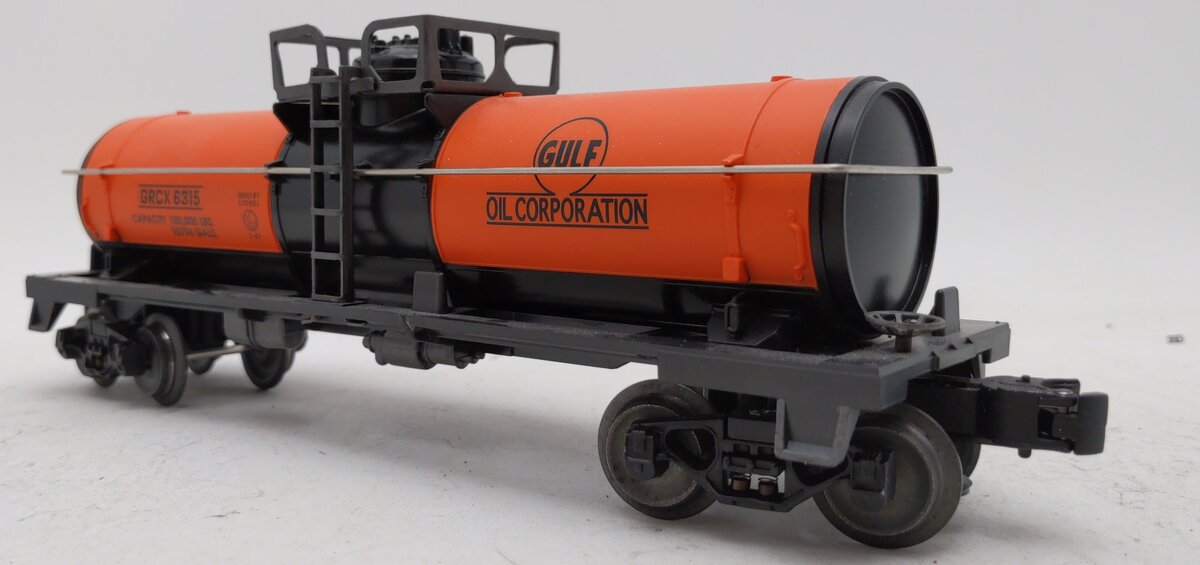 Lionel 6-19611 O Gauge Gulf Single Dome Tank Car #6315 LN/Box