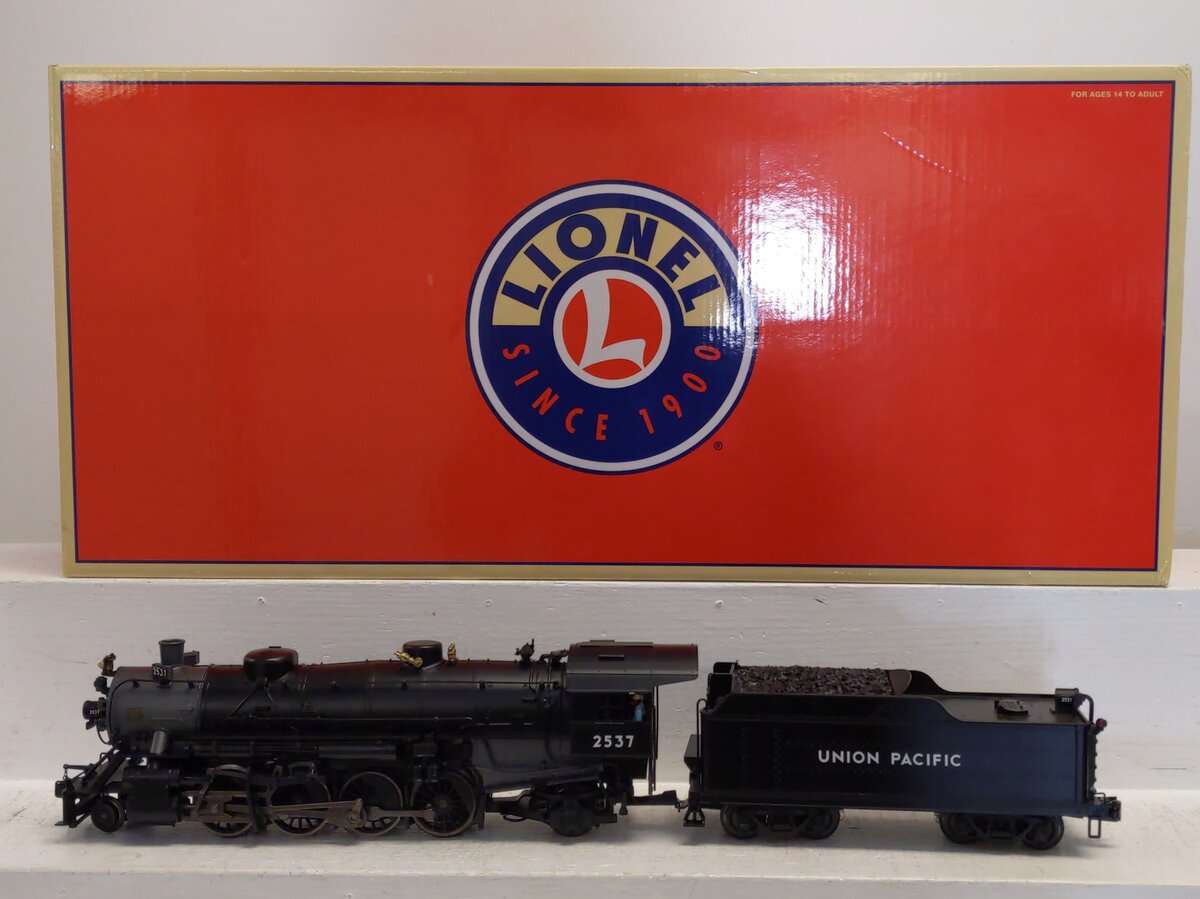 Lionel 6-84471 O Union Pacific BTO USRA Light Mikado Steam Locomotive #2537 NIB