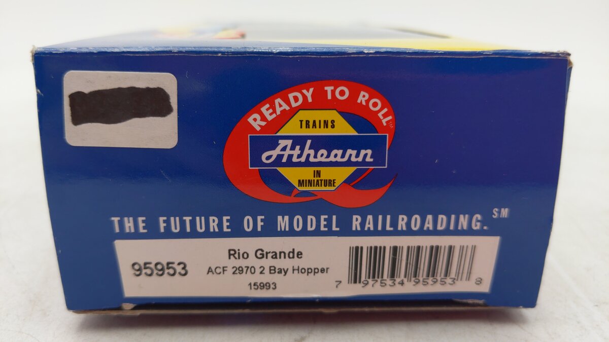 Athearn 95953 HO Scale D&RGW ACF 2970 Covered Hopper #15993