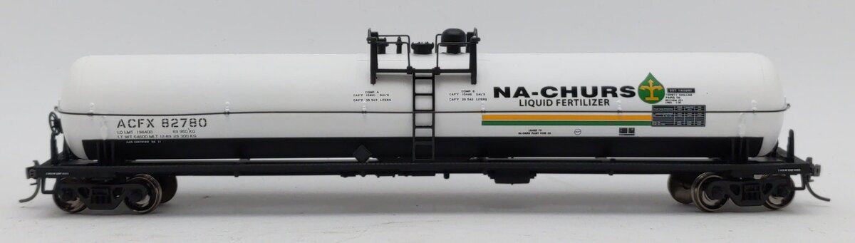 Athearn 73797 HO Na-Churs Fertilizer  62' Tank Car #82780
