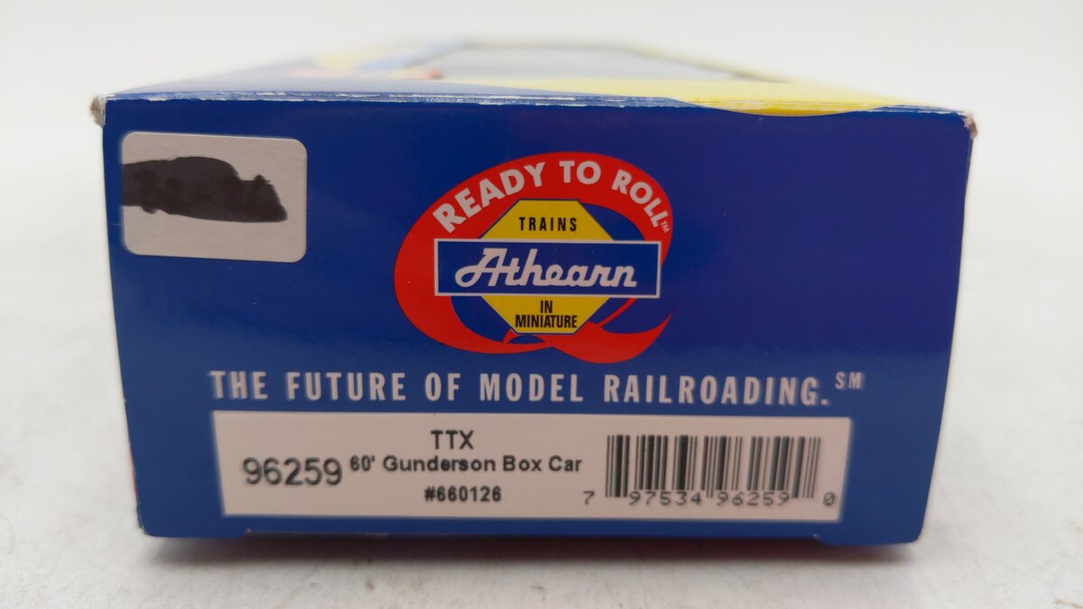 Athearn 96259 HO Sale TBOX/TTX Corporation 60' Gunderson Boxcar #660126 NIB