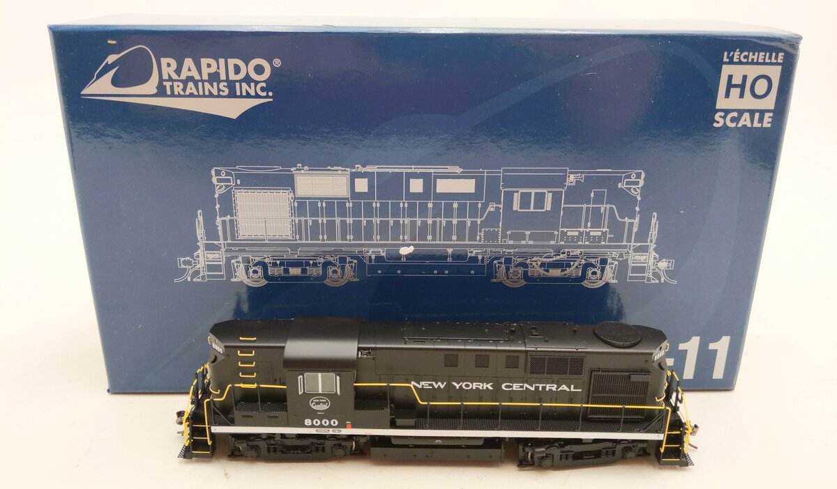Rapido Trains 031572 HO NYC RS-11 Diesel Locomotive with DCC/Sound #8000