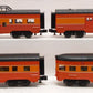 MTH 30-67320 O Southern Pacific 60' Streamlined Passenger Car Set (Set of 4) NIB