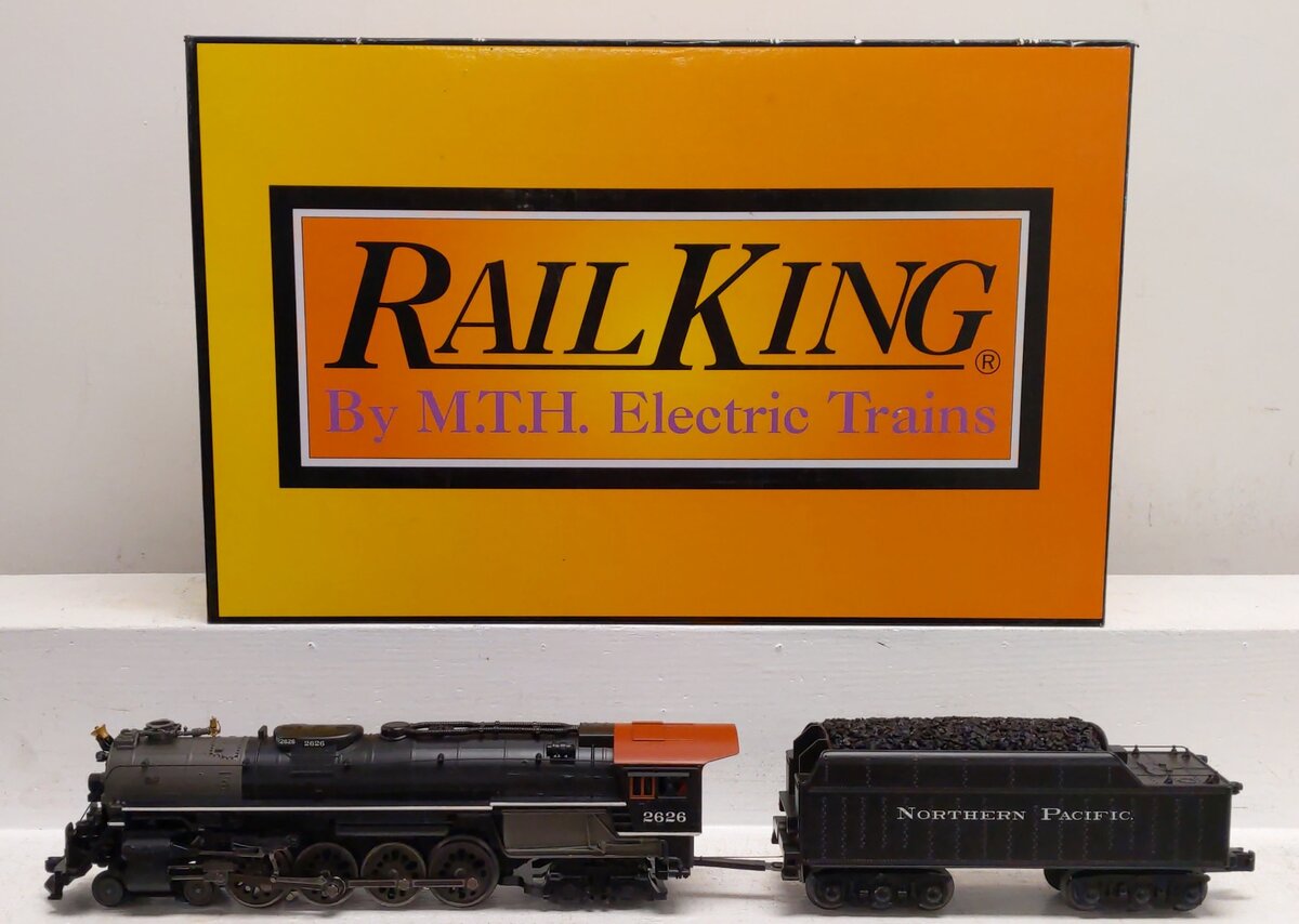 MTH 30-1563-1 NP 4-8-4 Northern Steam Engine w/PS 3.0 #2626