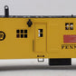 K-Line K767-1891 O Gauge Pennsylvania MOW Bunk Car #592603 w/ Smoke LN/Box