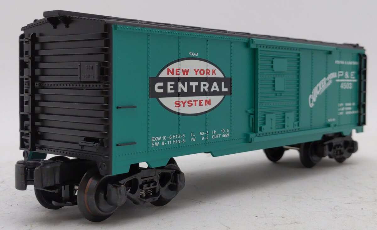 K-Line K-90017 O Gauge New York Central Peoria & Eastern Boxcar #4503 LN/Box