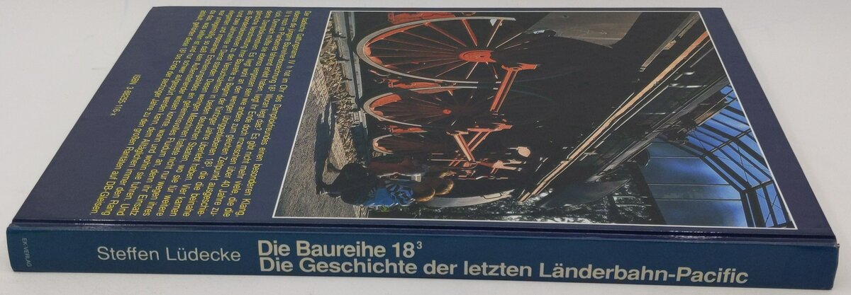 Die Baureihe 18.3 Hardcover Book By Steffen Lüdecke LN