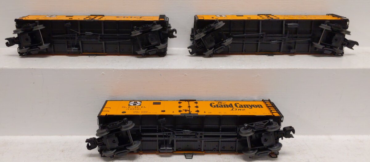 Lionel 6-17758 O Gauge Santa Fe Steel-Sided Billboard Reefer (Set of 3) LN/Box