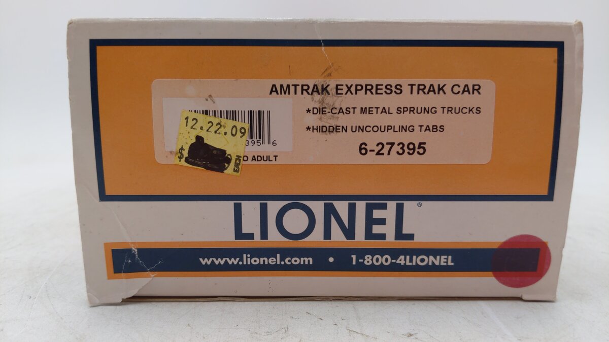 Lionel 6-27395 O Gauge Amtrak Express Trak Baggage Boxcar #74248