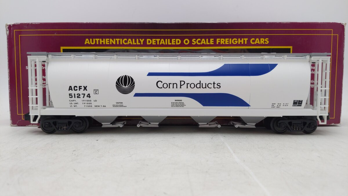 MTH 20-97472 100 Ton Corn Products Hopper #51274 EX/Box