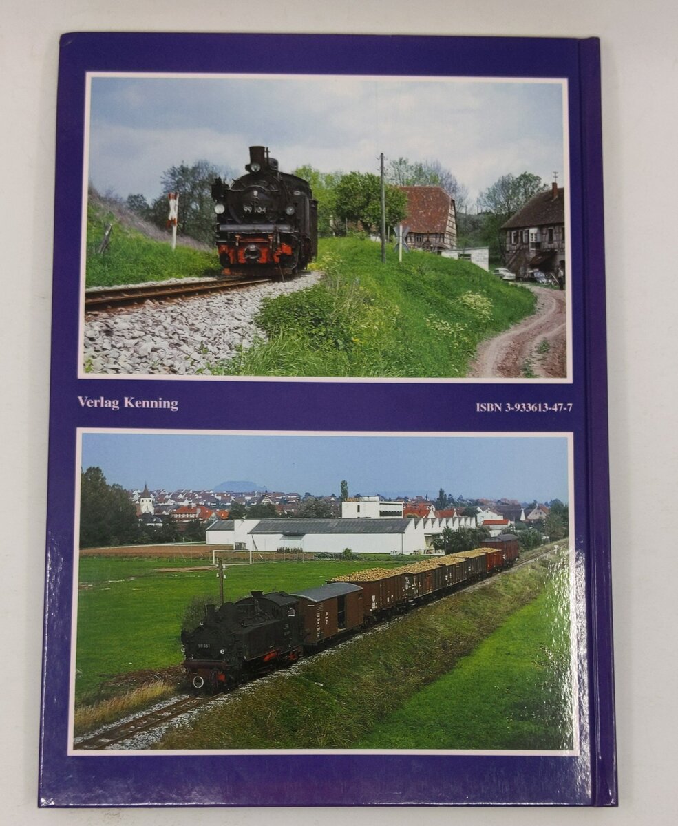 Die Bottwartal- und die Zabergäubahn Hardcover Book By Ludger Kenning LN