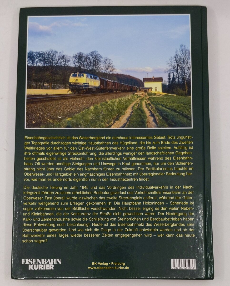 Eisenbahnchronik Weserbergland Hardcover Book By Josef Högemann, Stefan Högemann LN