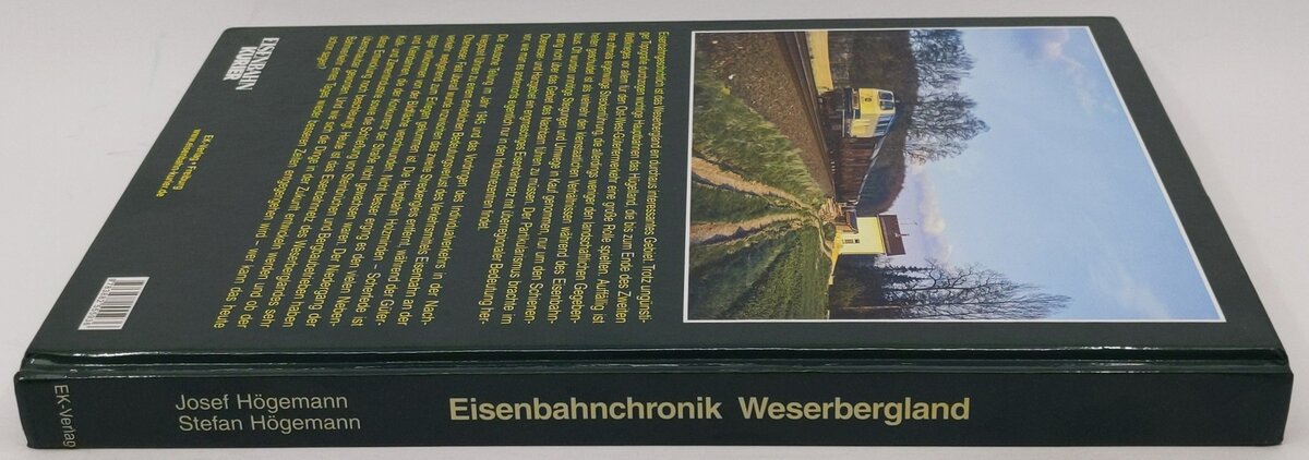 Eisenbahnchronik Weserbergland Hardcover Book By Josef Högemann, Stefan Högemann LN