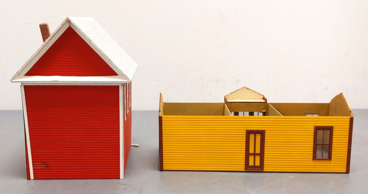 American Model Builders HO Lasercut Buildings: 471, 480 [2] VG