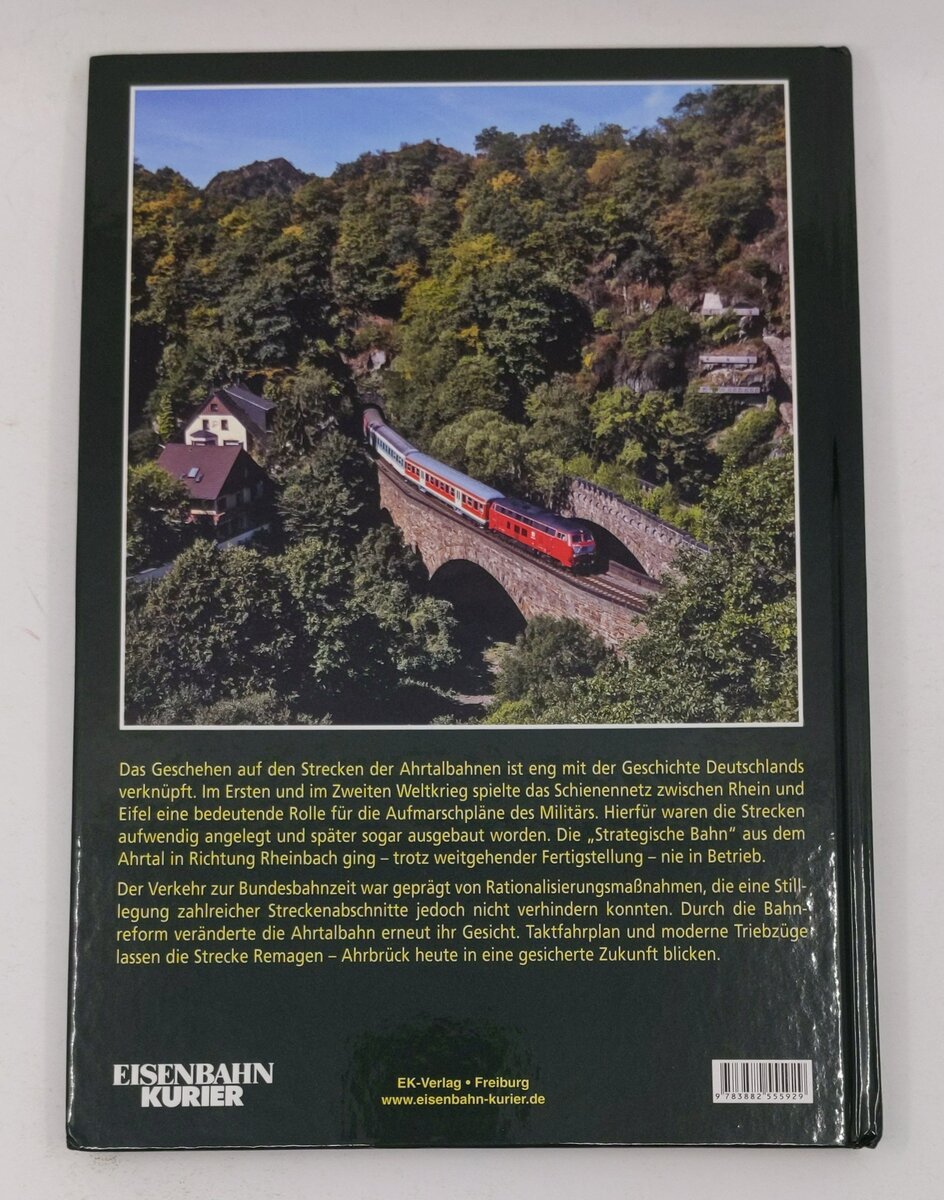 Die Ahrtalbahnen Hardcover Book By Klaus Kemp LN