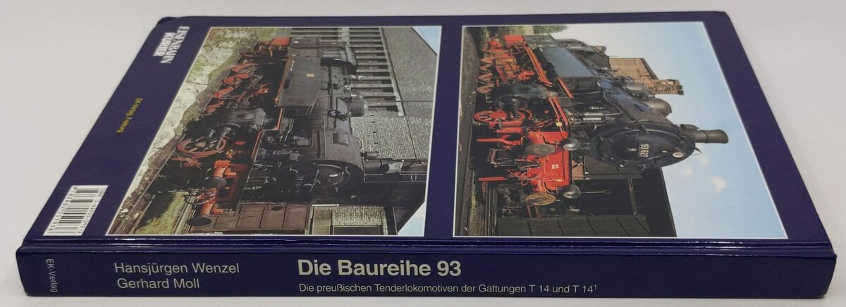 Die Baureihe 93 Hardcover Book By hansjürgen wenzel,  Gerhard Moll LN