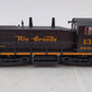 Rapido Trains 027019 HO D&RGW EMD SW1200 Diesel Locomotive #131