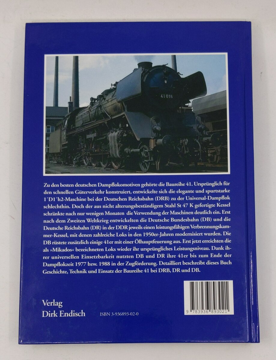Baureihe 41 Hardcover Book By Dirk Endisch LN