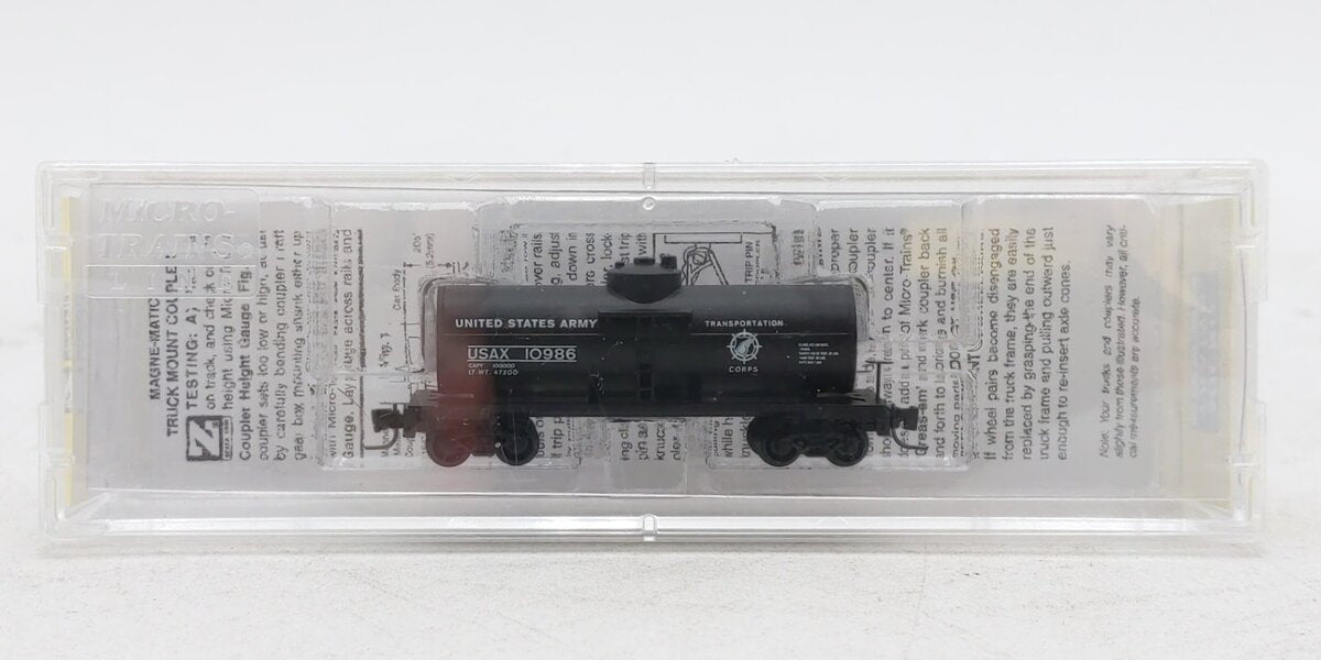 Micro-Trains 53000282 Z Scale U.S. Army 39' Single Dome Tank Car
