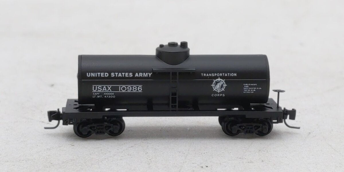 Micro-Trains 53000282 Z Scale U.S. Army 39' Single Dome Tank Car
