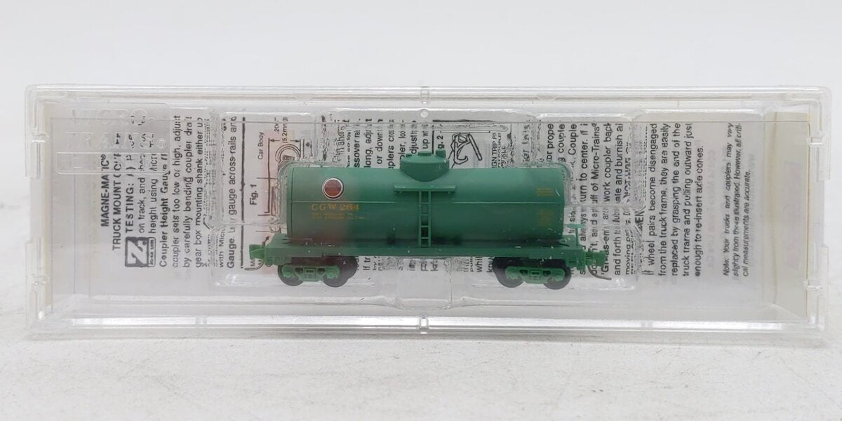Micro-Trains 53000360 Z Chicago Great Western 40' Single-Dome Tank Car