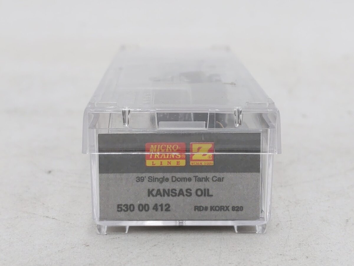 Micro-Trains 53000412 Z Kansas Oil Refining Company Single Dome Tanker #820
