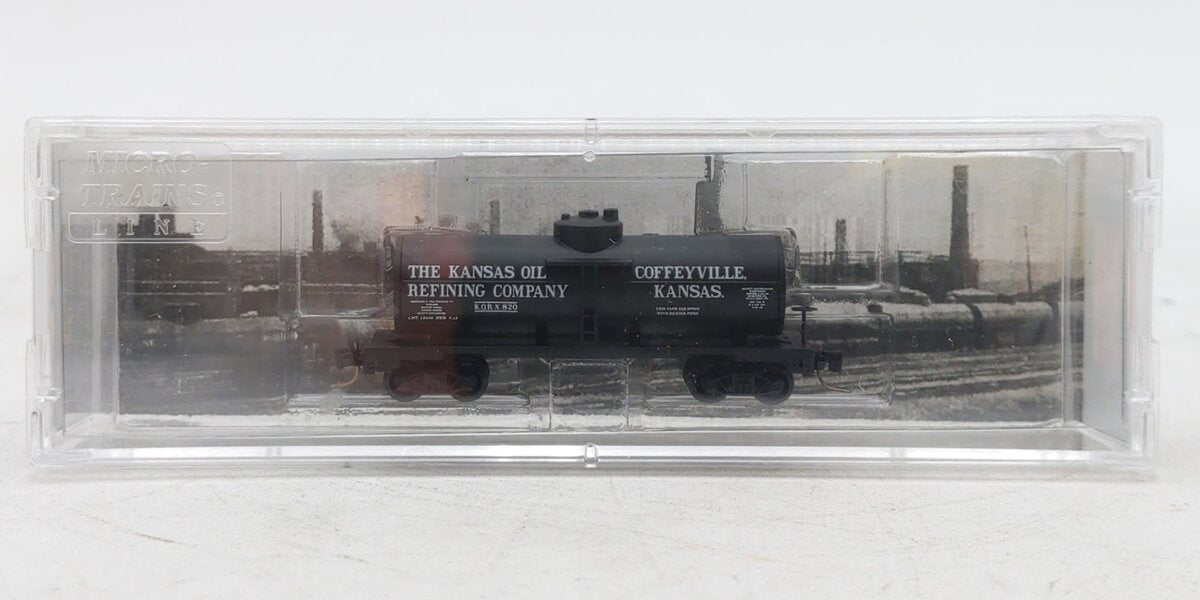 Micro-Trains 53000412 Z Kansas Oil Refining Company Single Dome Tanker #820