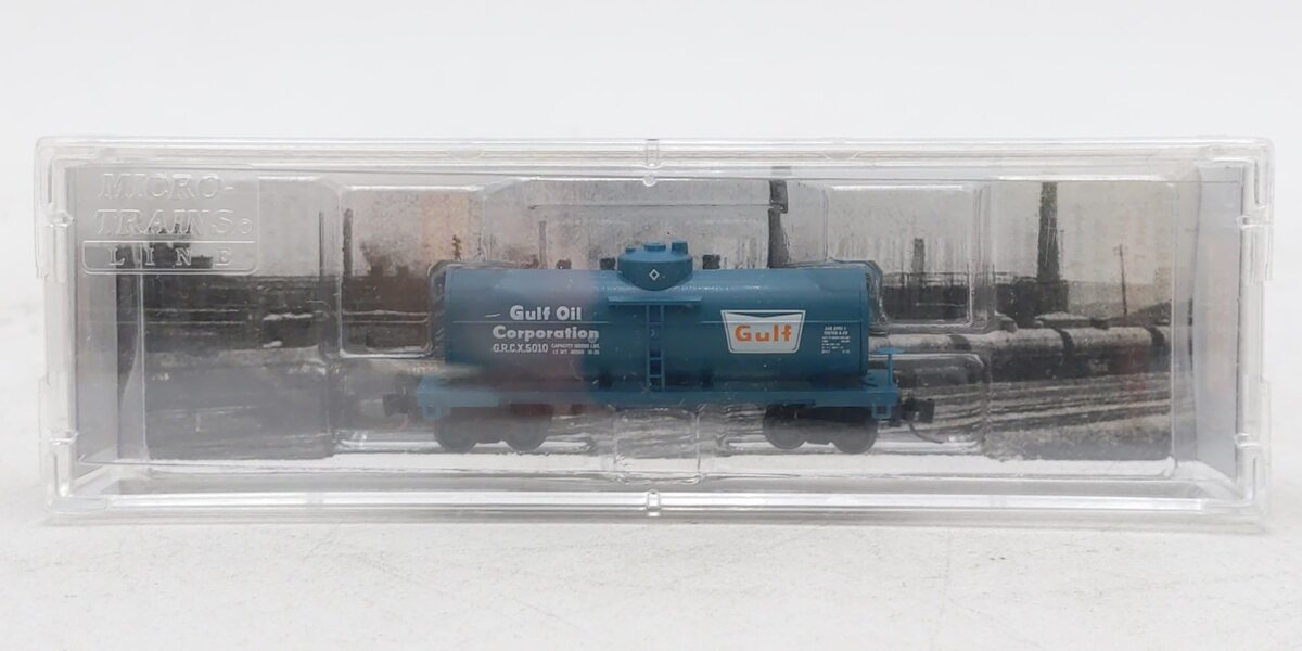Micro-Trains 53000406 Z Gulf Oil GRCX 39' Single Dome Tank Car #5010