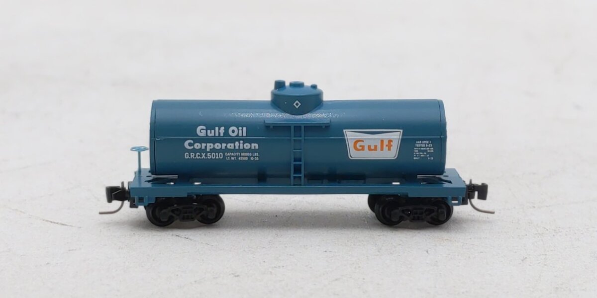 Micro-Trains 53000406 Z Gulf Oil GRCX 39' Single Dome Tank Car #5010