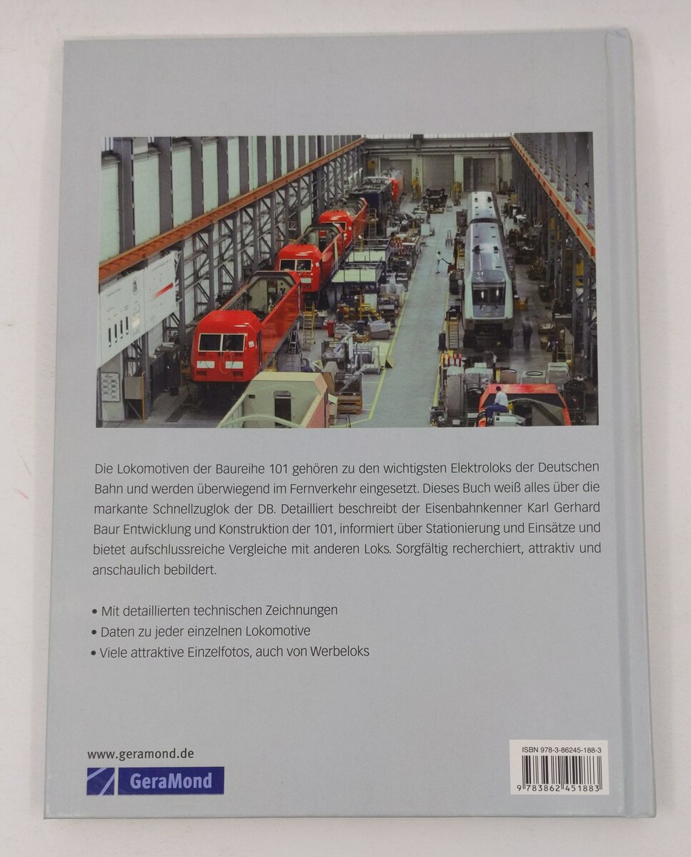 Baureihe 101 Hardcover Book By Karl-Gerhard Baur LN
