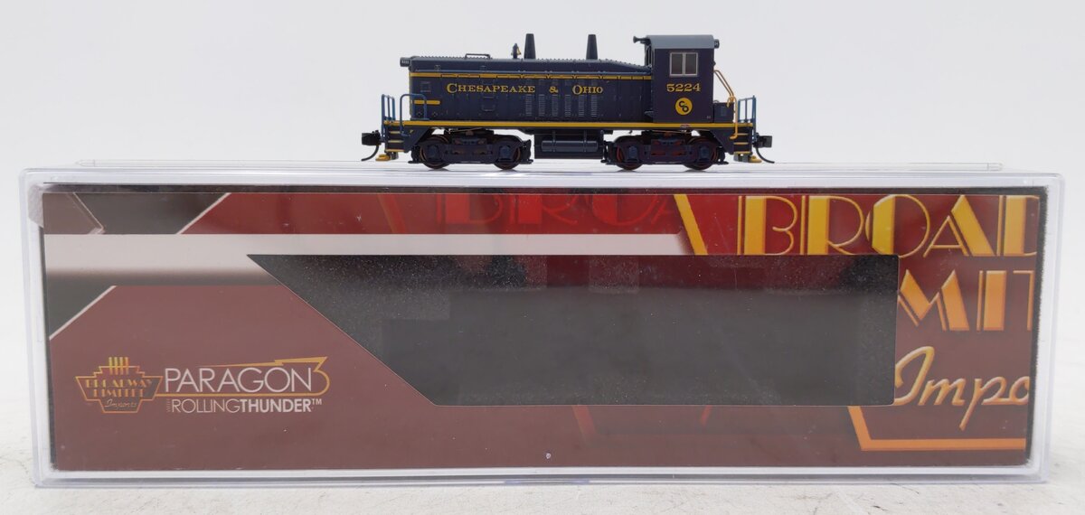Broadway Limited 3878 N Chesapeake & Ohio EMD SW7 Diesel Loco Sound/DCC #5224