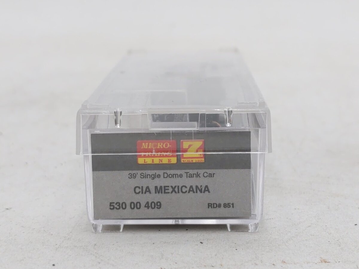 Micro-Trains 53000409 Z CIA Mexicana Single Dome Tank Car #851