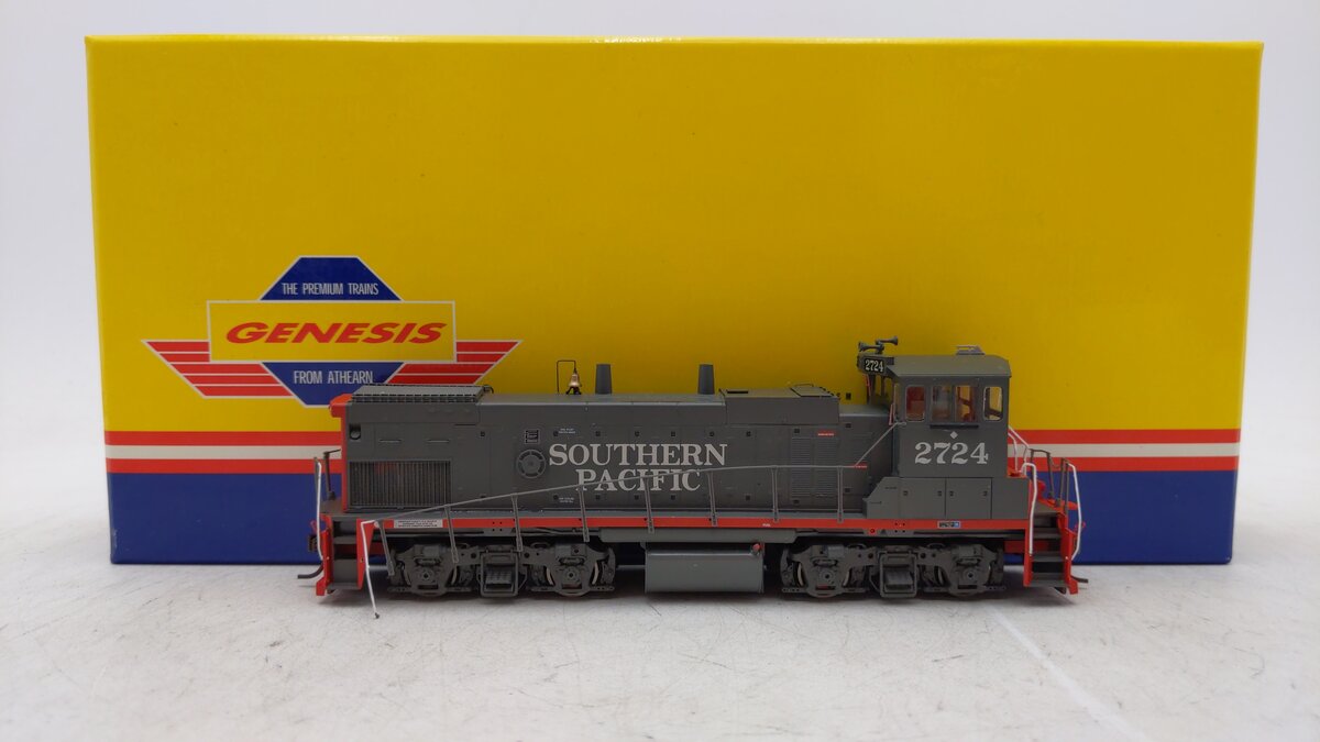 Athearn G66066 HO Scale Southern Pacific MP15AC Diesel Locomotive #2724 EX/Box