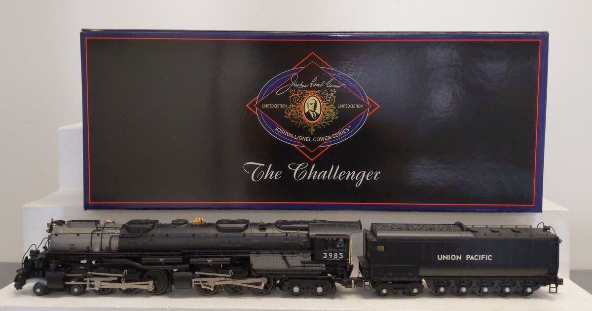 Lionel 6-28064 O Gauge UP 4-6-6-4 Challenger Steam Locomotive & Tender #3985 LN/Box