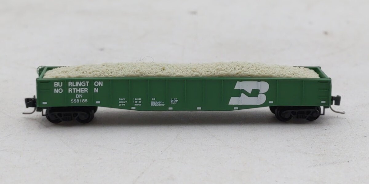 Micro-Trains 52200282 Z Burlington Northern 50' Gondola #558185