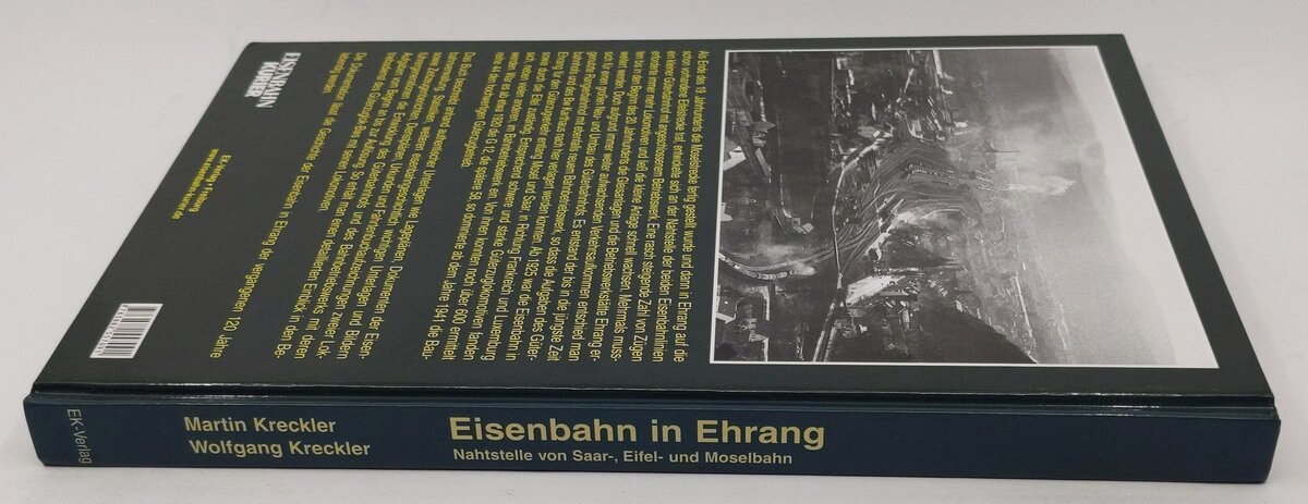 Eisenbahn in Ehrang Hardcover Book By Martin Kreckler, Wolfgang Kreckler LN