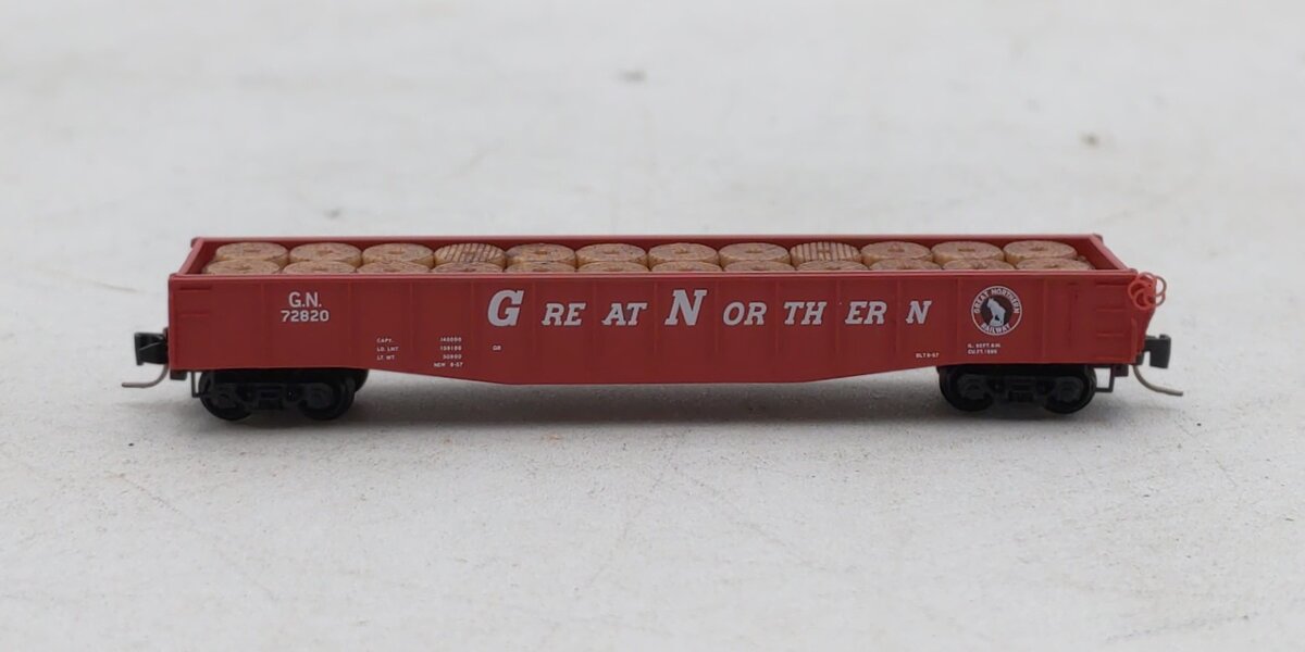Micro-Trains 52200461 Z GN 50' Fishbelly Sides & Drop-Ends Gondola #72820