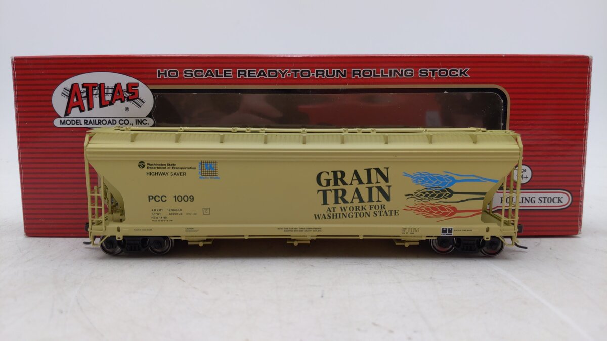 Atlas 20003464 HO PCC ACF 450 Centerflow Hopper #1009