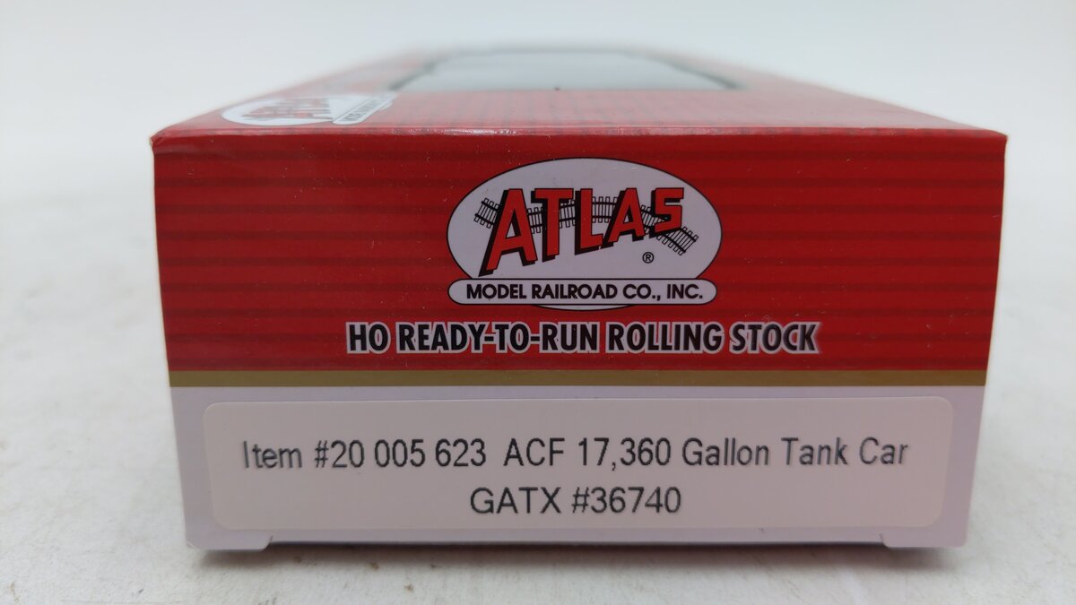 Atlas 20005623 HO GATX ACF 17,360 Gallon Tank Car #36740