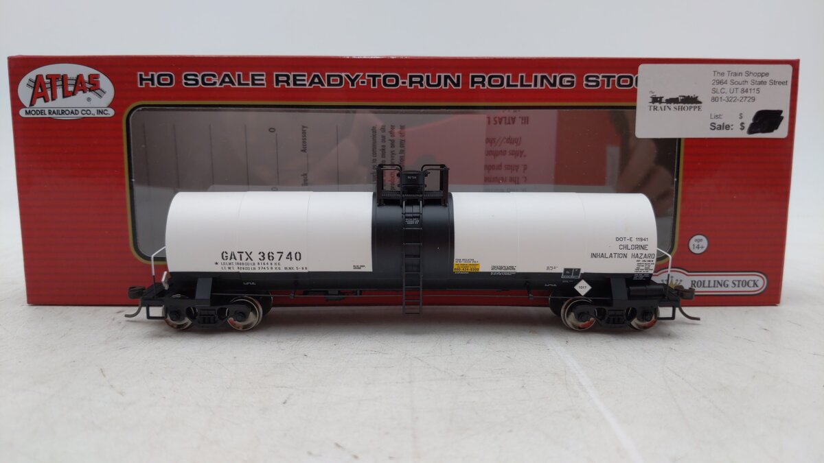 Atlas 20005623 HO GATX ACF 17,360 Gallon Tank Car #36740