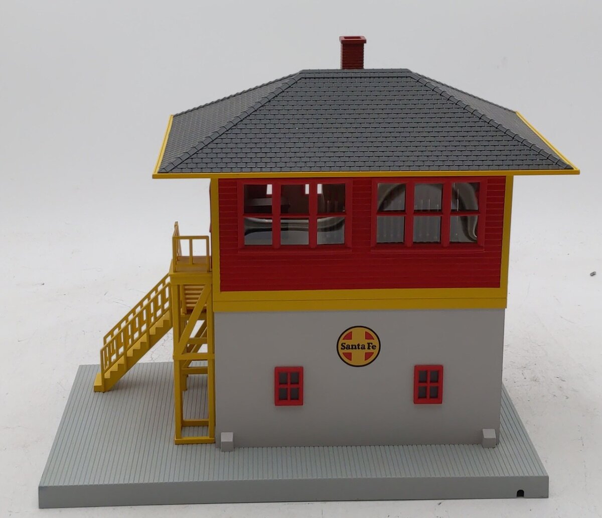 MTH 30-90015 O Gauge Santa Fe Switch Tower EX/Box