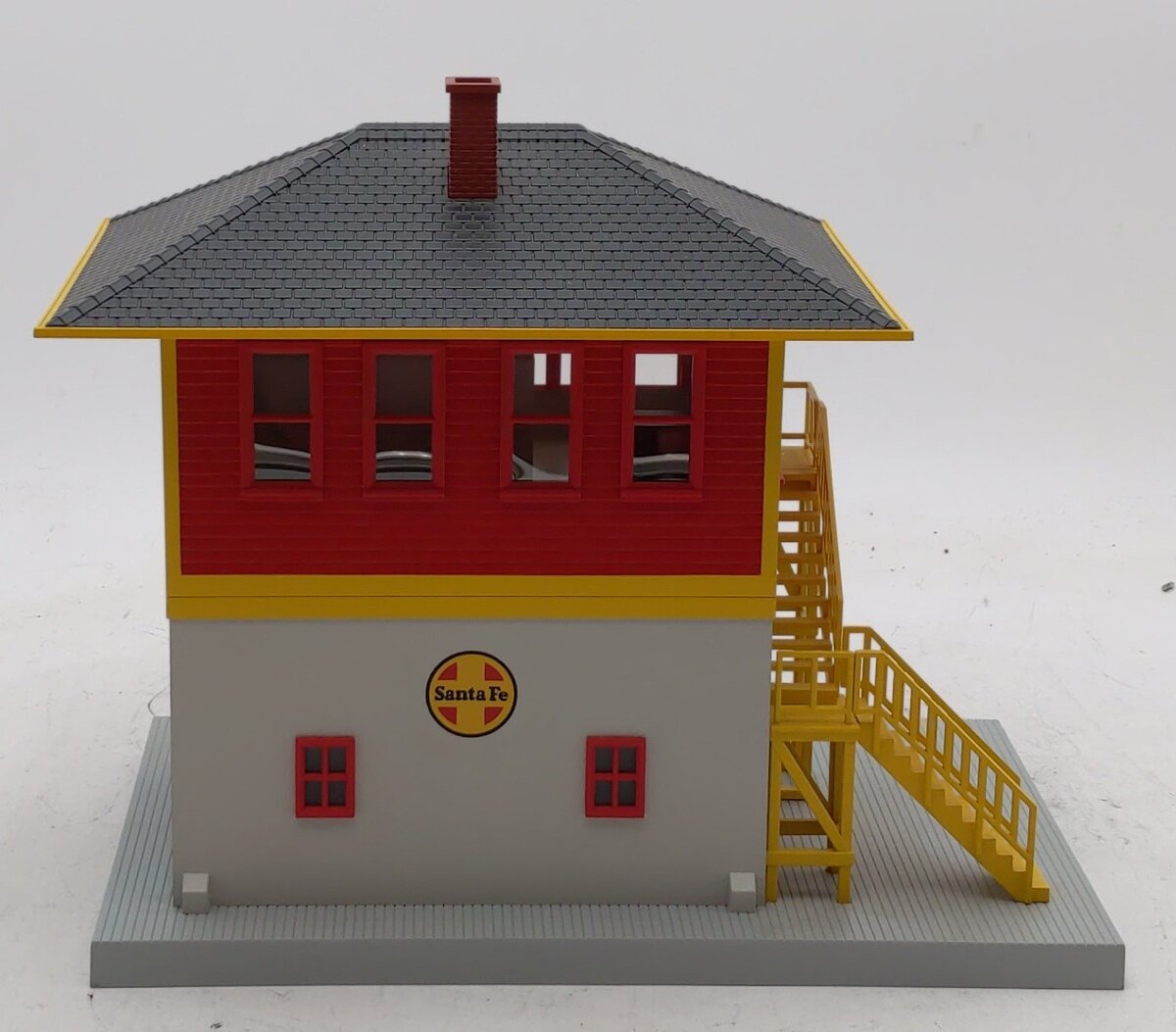 MTH 30-90015 O Gauge Santa Fe Switch Tower EX/Box