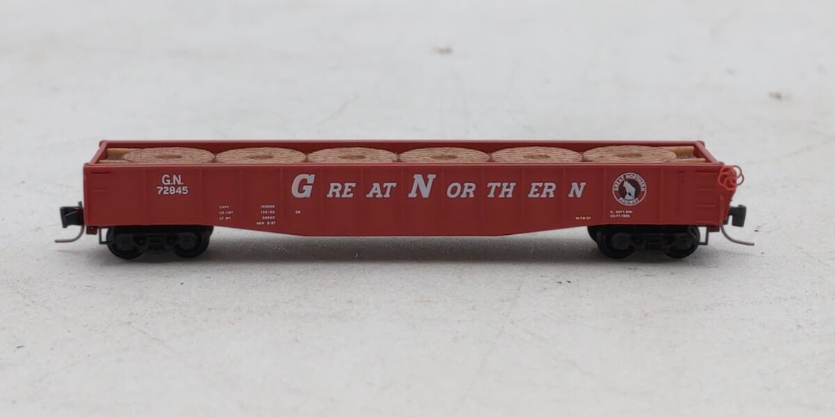 Micro-Trains 52200462 Z GN 50' Fishbelly Sides & Drop-Ends Gondola #72845